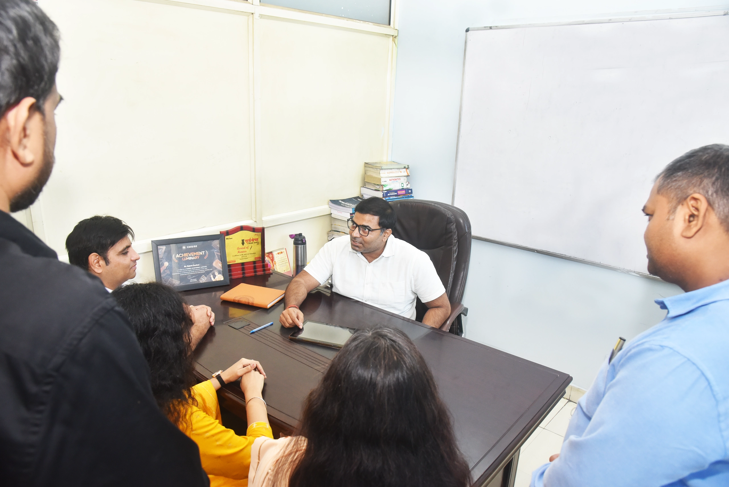 Paathshala Coaching staff in Office
